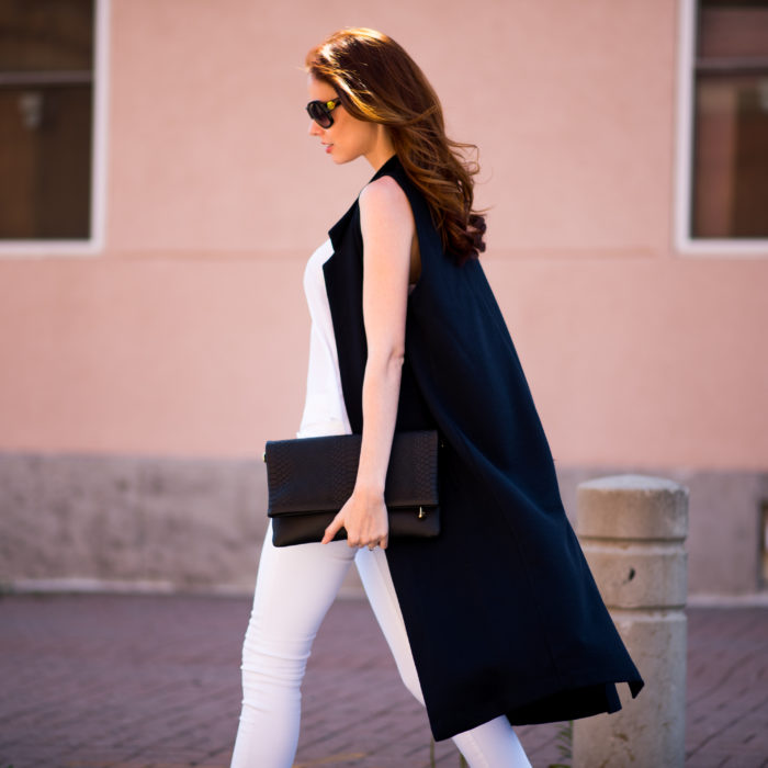 GiGi New York Carly Convertible Clutch River Island Vest