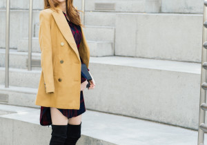 Alyssa Campanella The A List blog Miss USA Rails Nadine Dress Stuart Weitzman Highland Boots