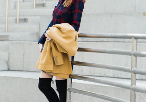 Alyssa Campanella The A List blog Miss USA Rails Nadine Dress Stuart Weitzman Highland Boots