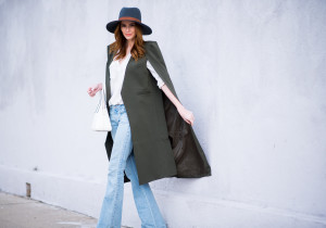 Alyssa Campanella The A List blog Miss USA 2011 Lavish Alice On The Fly Cape Blazer Janessa Leone Granite Hat