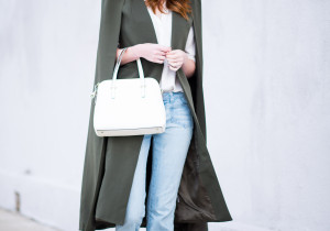 Alyssa Campanella The A List blog Miss USA 2011 Lavish Alice On The Fly Cape Blazer Janessa Leone Granite Hat