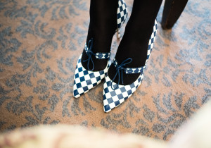 Alyssa Campanella The A List blog Miss USA Ireland LK Bennett London Bionda Castana January Heels