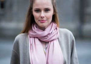 Alyssa Campanella The A List Blog Miss USA 2011 Ireland Lafayette 148 NY Channing Cashemere Coat Dublin Valentino Rockstud Heels