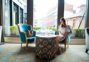 Alyssa Campanella The A List Blog Miss USA 2011 Little White Lies London Dress The Westbury Afternoon Tea Dublin