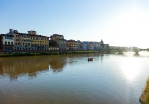 Alyssa Campanella The A List blog Florence Italy Arno River
