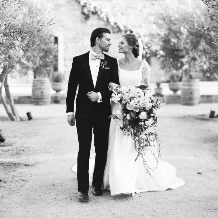 Miss USA 2011 Alyssa Campanella and Reign's Torrance Coombs Wedding Day featured in The Knot at Sunstone Villa