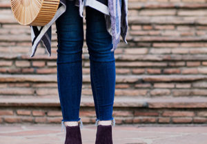 Miss USA 2011 Alyssa Campanella of The A List blog wearing Marc Fisher Yale Boots and Cult Gaia Ark Bag