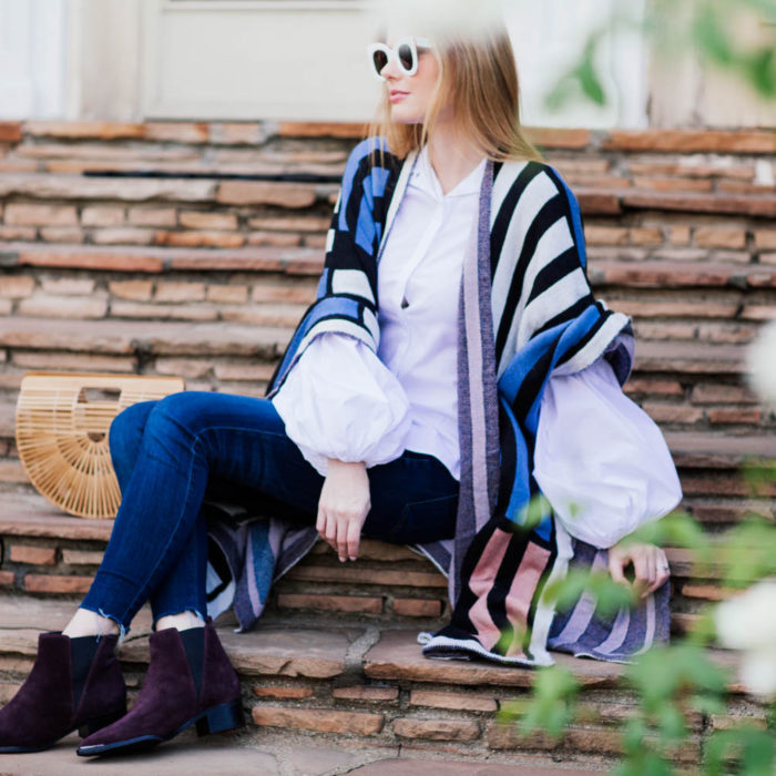 Miss USA 2011 Alyssa Campanella of The A List blog wearing Marc Fisher Yale Boots and Cult Gaia Ark Bag