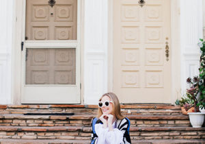 Miss USA 2011 Alyssa Campanella of The A List blog wearing Marc Fisher Yale Boots and Cult Gaia Ark Bag