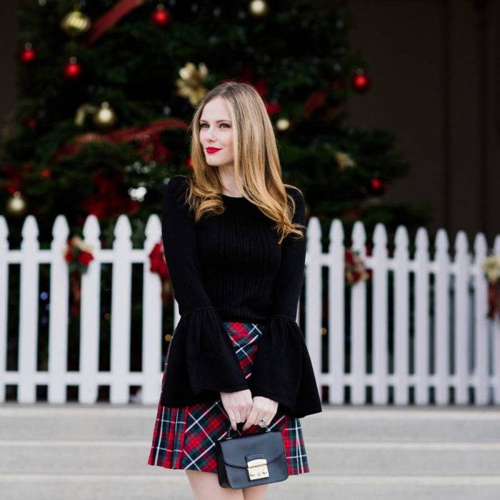 Miss USA 2011 Alyssa Campanella of The A List blog in her holiday Christmas 2016 look