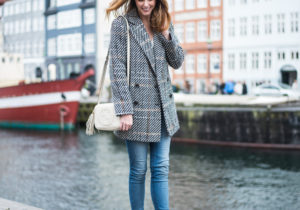 Miss USA 2011 Alyssa Campanella of The A List blog wearing Theory in Copenhagen, Denmark