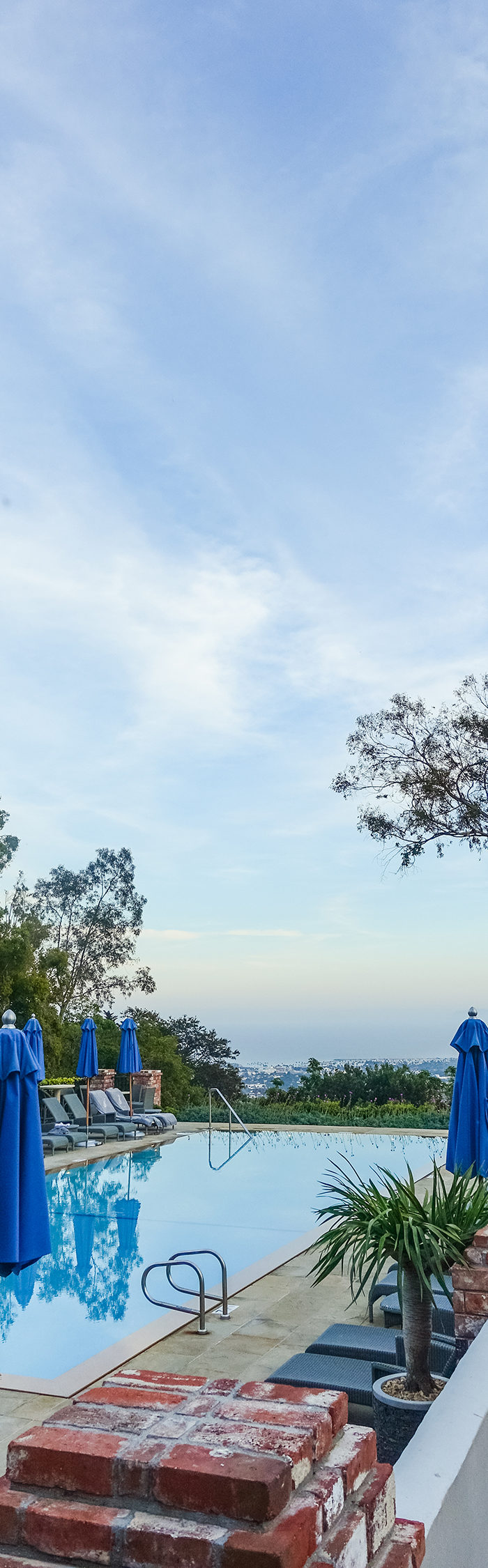 Miss USA 2011 Alyssa Campanella of The A List blog visits Belmond El Encanto in Santa Barbara, California