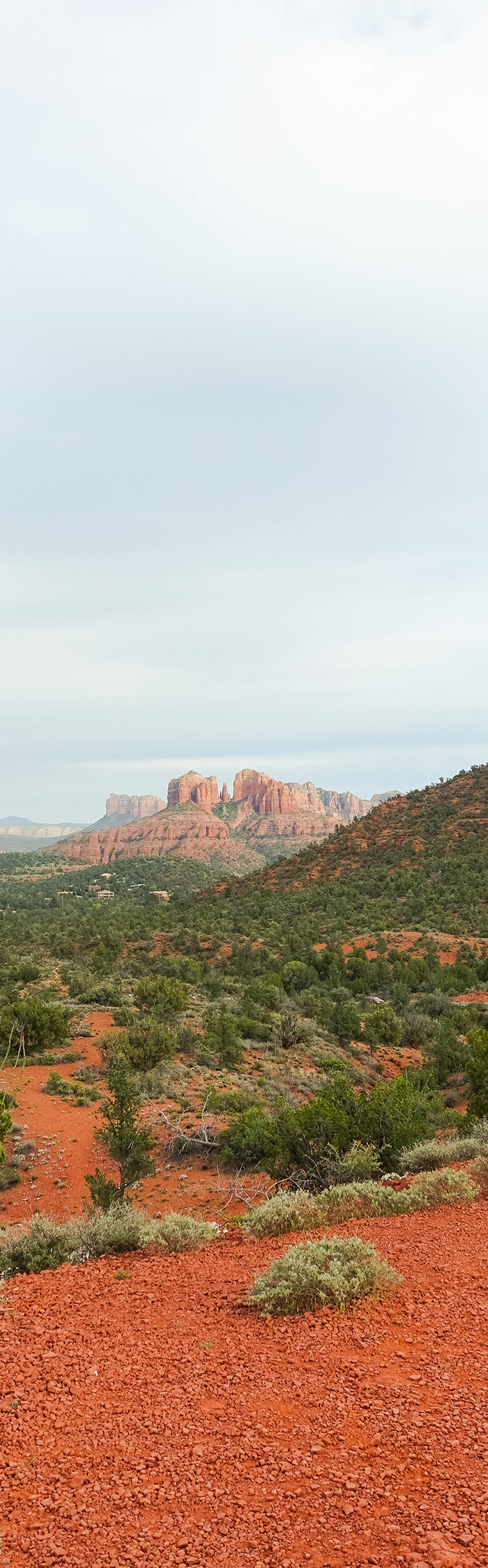 Miss USA 2011 Alyssa Campanella of The A List blog visits Cathedral Rock at Red Rock Crossing in Sedona