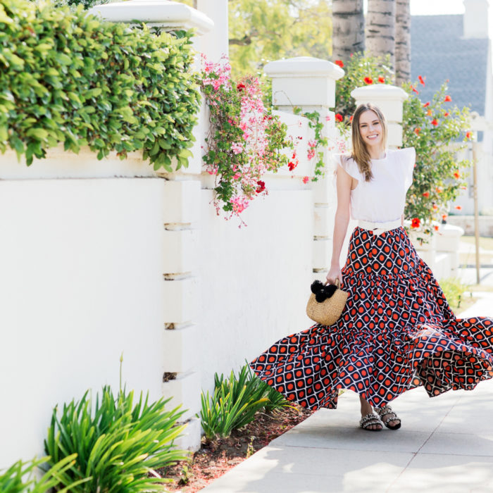 Alyssa Campanella The A List blog Bold Summer Patterns in LA Double J