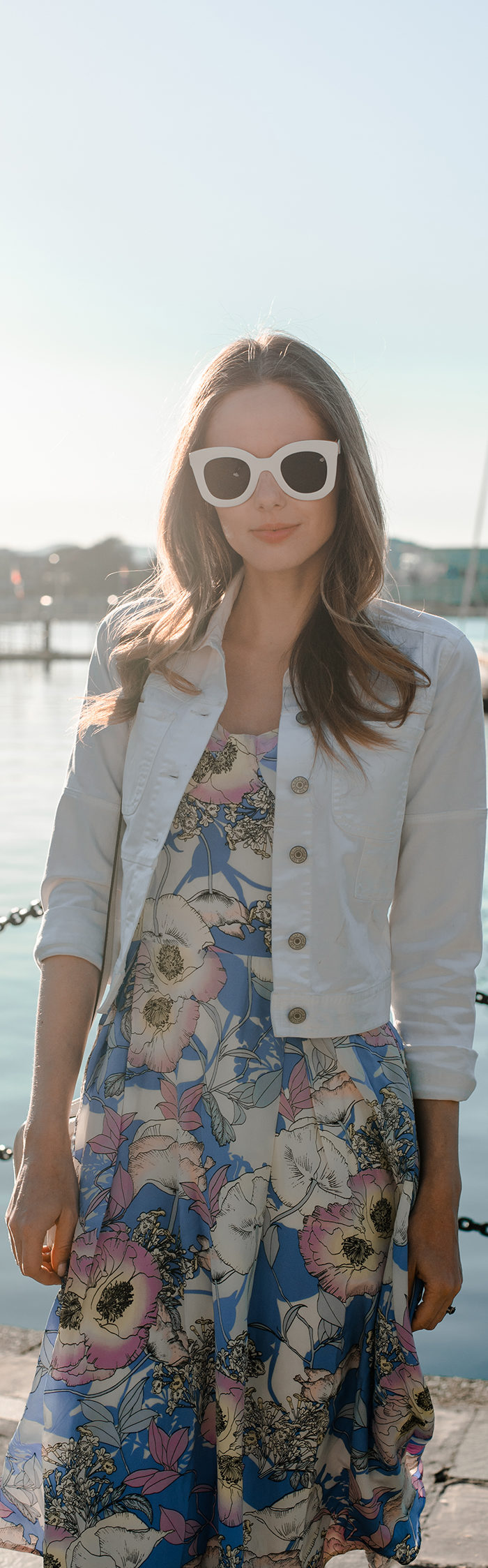 Alyssa Campanella The A List blog wearing Yumi Kim Prima Donna Dress while exploring Victoria