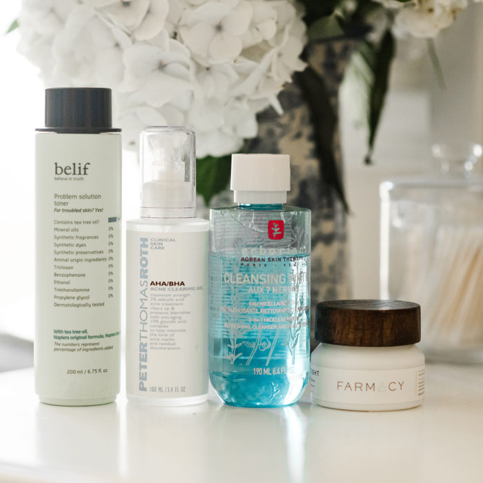 Alyssa Campanella of The A List blog shares her 3 products to combat acne