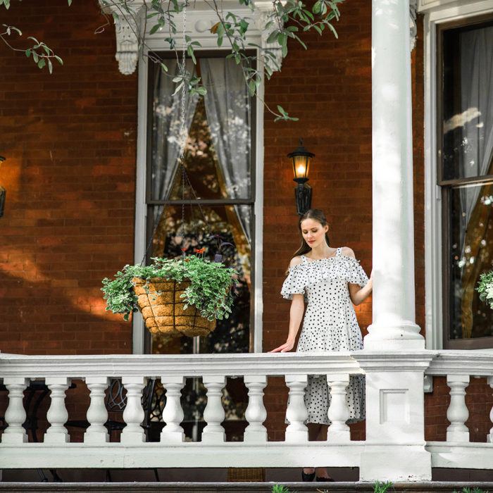 Alyssa Campanella of The A List blog stays at Kehoe House in Savannah, Georgia