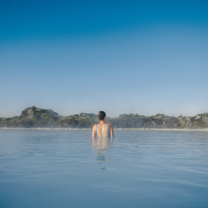 Alyssa Campanella of The A List blog visits Silica Hotel at the Blue Lagoon in Iceland