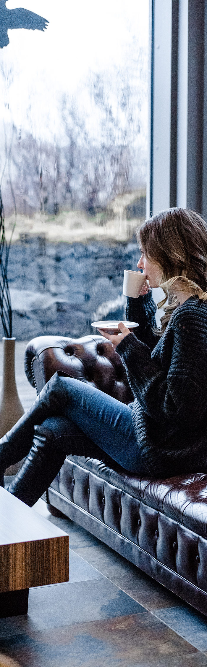 Alyssa Campanella of The A List visits Hotel Husafell in West Iceland