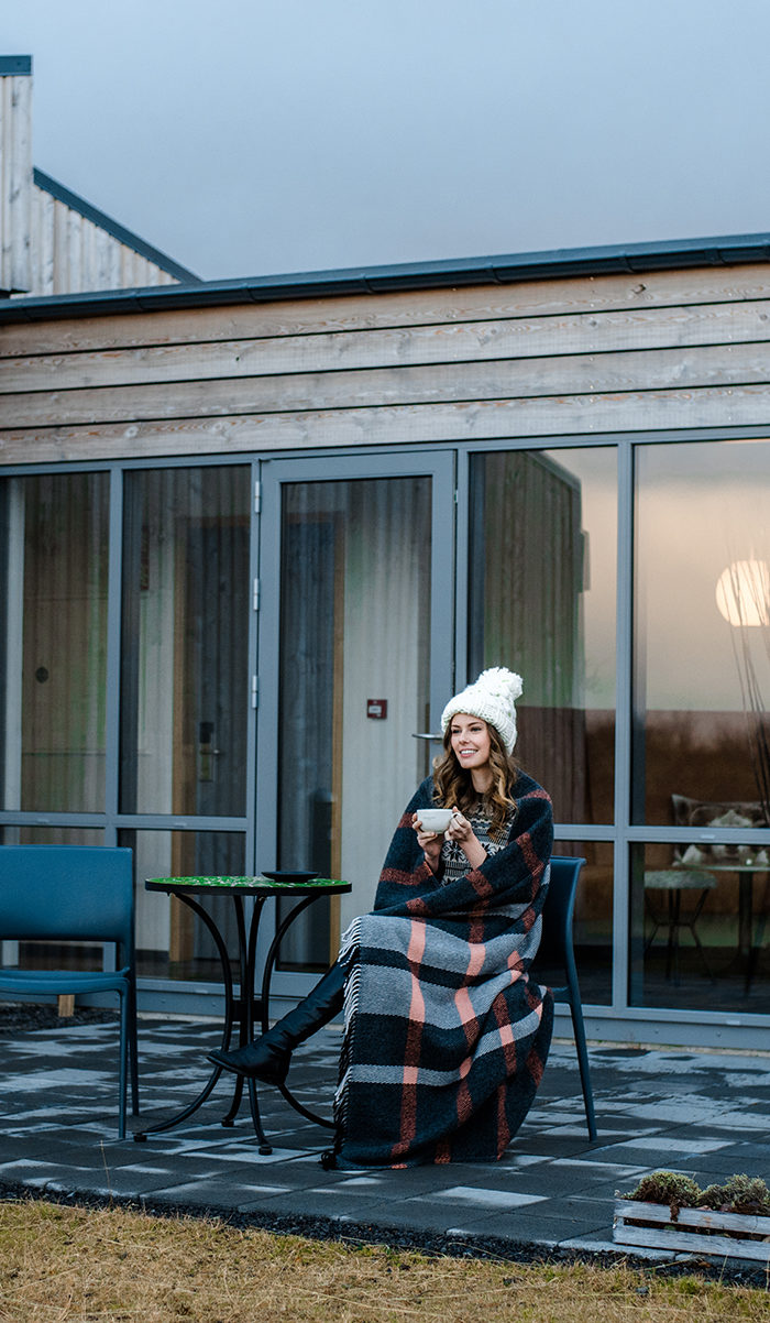 Alyssa Campanella of The A List visits Hotel Husafell in West Iceland