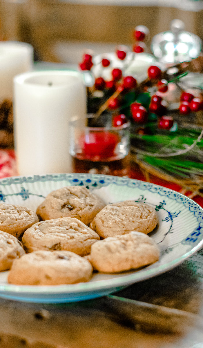 Alyssa Campanella of The A List blog shares her recipe for chocolate chip cookies for Christmas plus her secret ingredient.