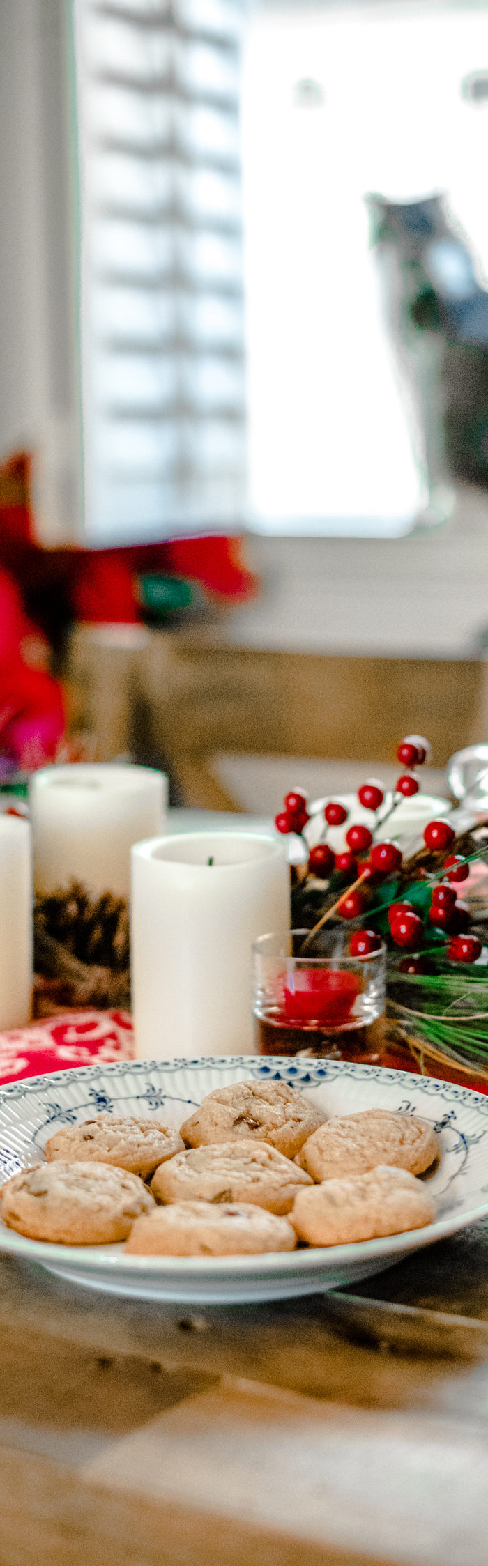 Alyssa Campanella of The A List blog shares her recipe for chocolate chip cookies for Christmas plus her secret ingredient.
