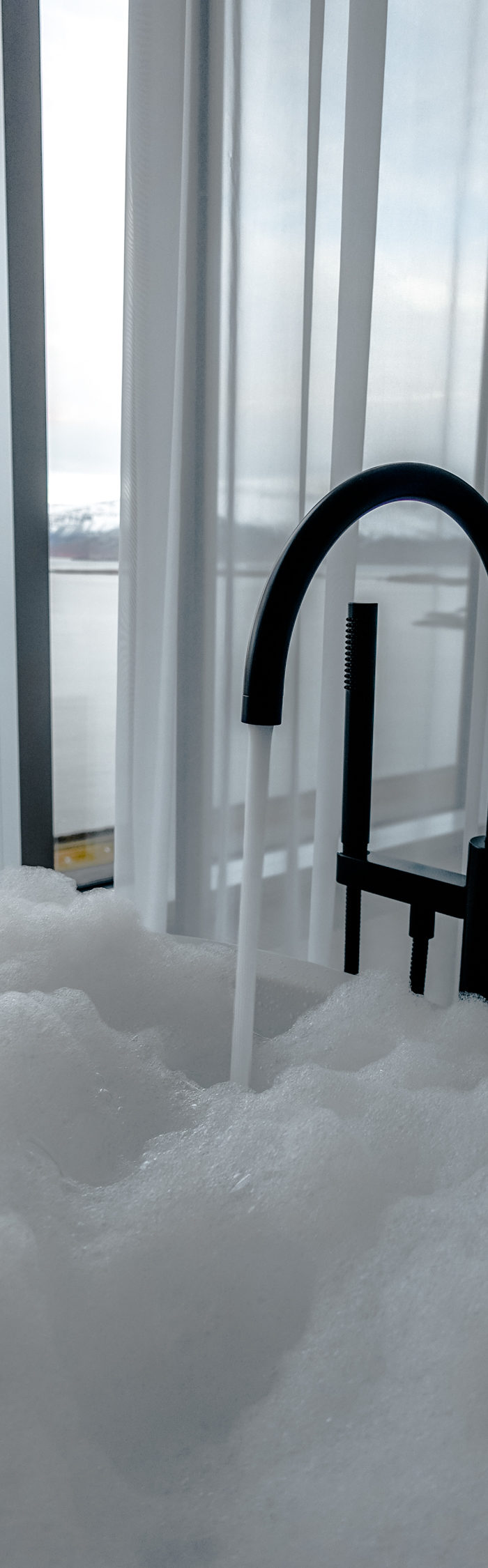 Alyssa Campanella of The A List blog stays at Tower Suites Reykjavik in Iceland