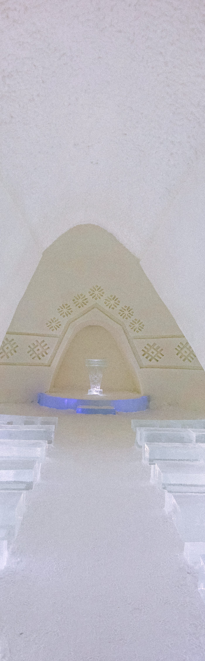 Alyssa Campanella of The A List blog visits the Game of Thrones ice hotel in Finland