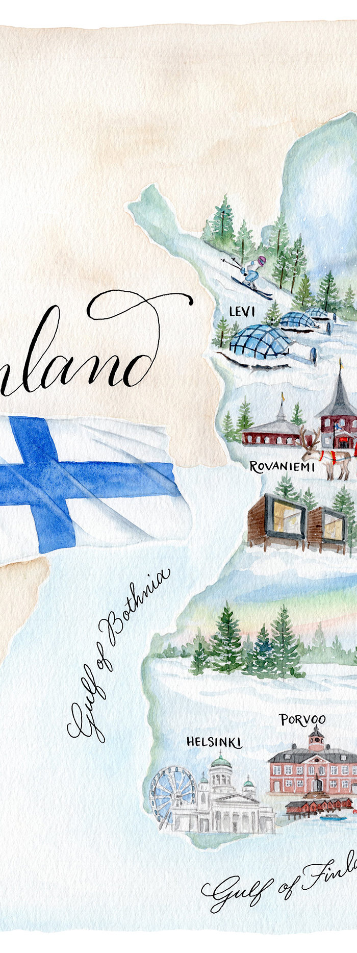 Alyssa Campanella of The A List Finland Itinerary