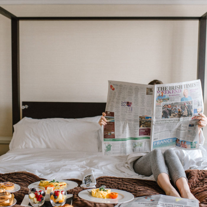 Alyssa Campanella of The A List blog visits The Westbury in Dublin, Ireland