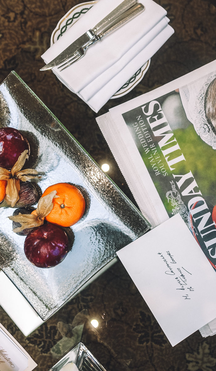 Alyssa Campanella of The A List blog experiences luxury in London at the Milestone hotel in Kensington