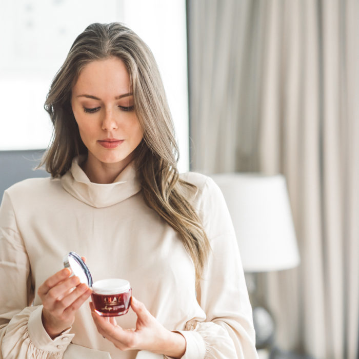 Alyssa Campanella of The A List blog uses Olay Regenerist Whip with SPF 25 in Vancouver, Canada