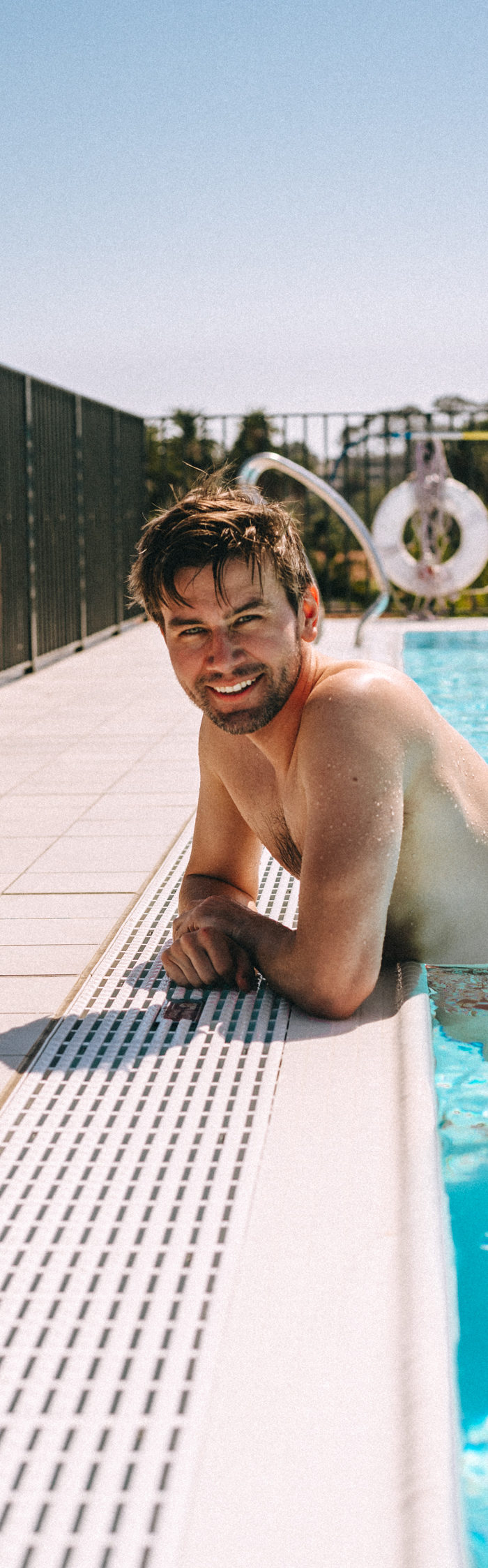 Alyssa Campanella of The A List blog visits Hotel Californian in Santa Barbara with Torrance Coombs for an anniversary trip.
