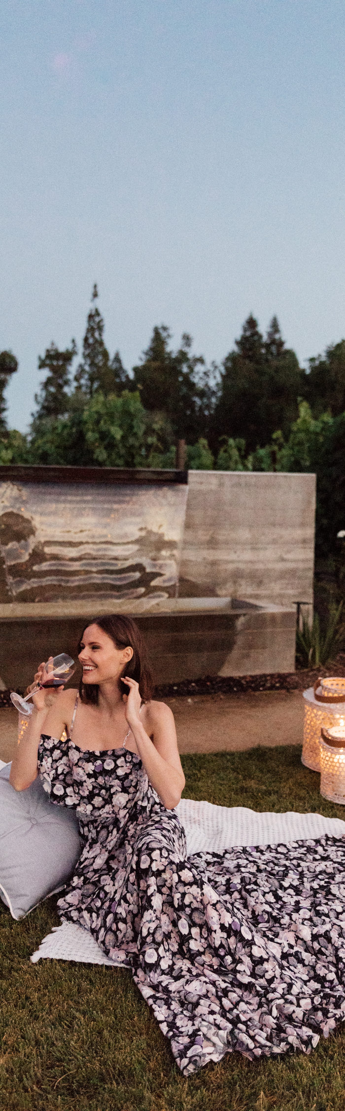 Alyssa Campanella of The A List blog enjoys a wine and design visit with Serena & Lily and Visit Napa Valley