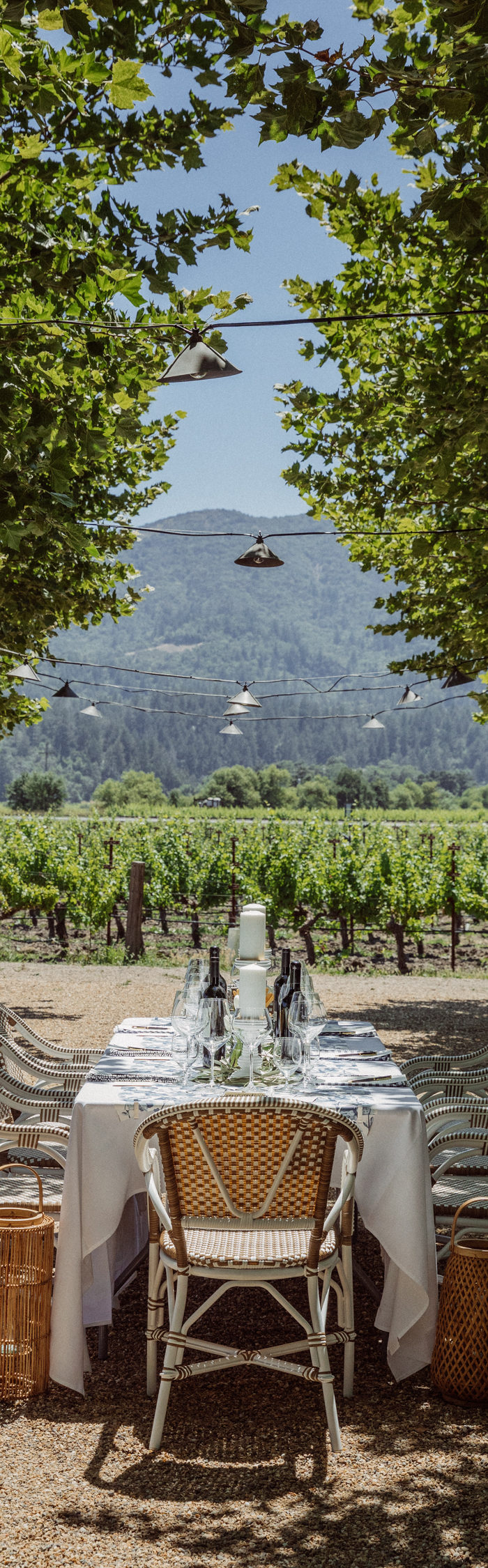 Alyssa Campanella of The A List blog enjoys a wine and design visit with Serena & Lily and Visit Napa Valley