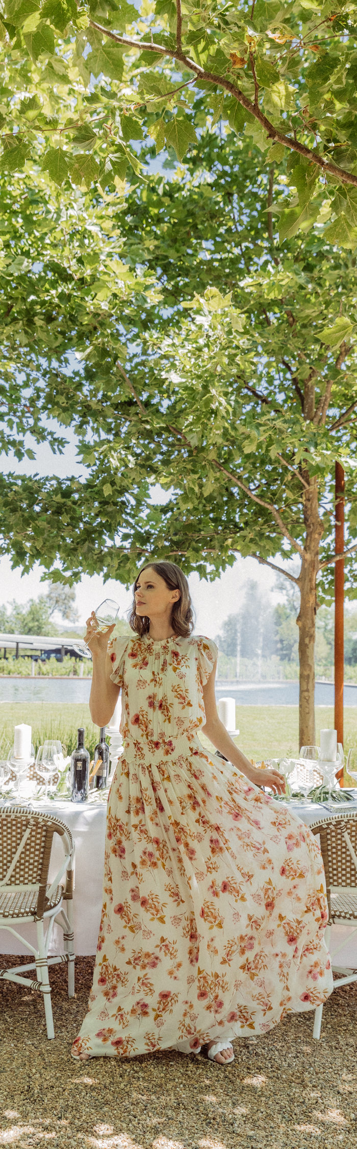 Alyssa Campanella of The A List blog enjoys a wine and design visit with Serena & Lily and Visit Napa Valley
