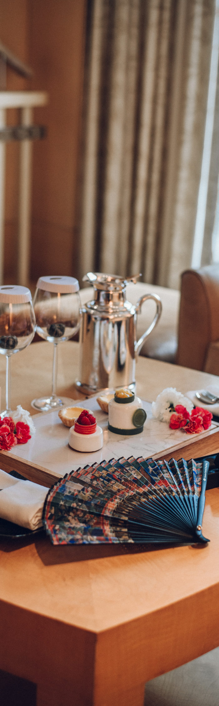 Miss USA 2011 Alyssa Campanella of The A List blog visits Mandarin Oriental Hong Kong in the Meiji Suite