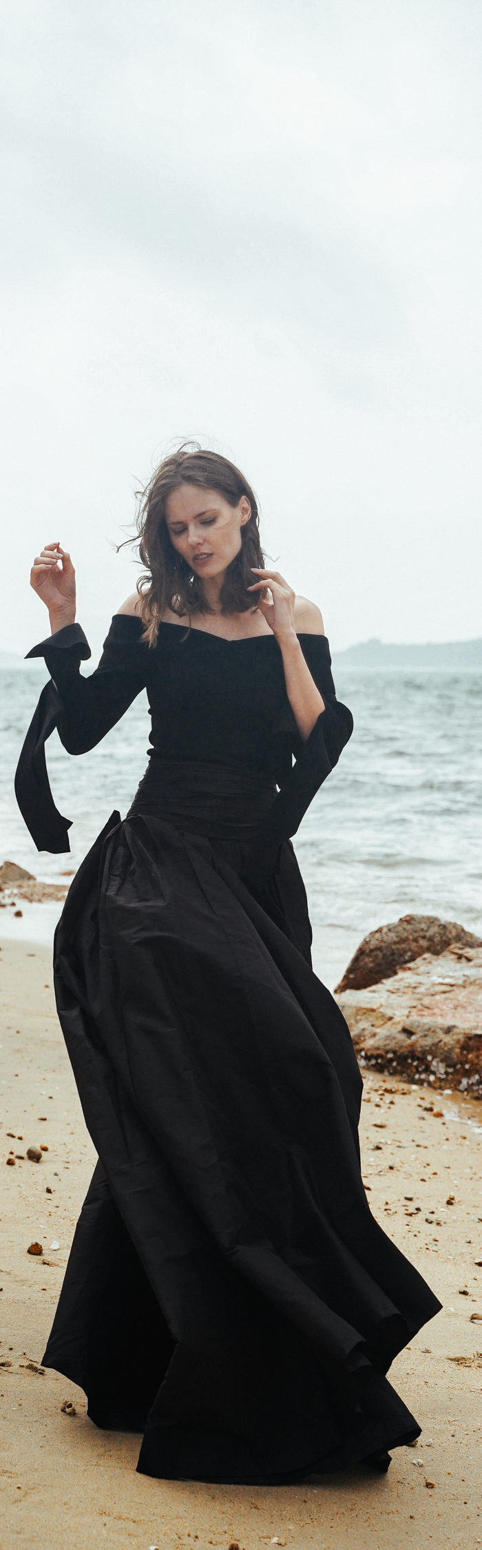 Alyssa Campanella of The A List blog talks about anxiety during COVID-19 pandemic wearing Carolina Herrera