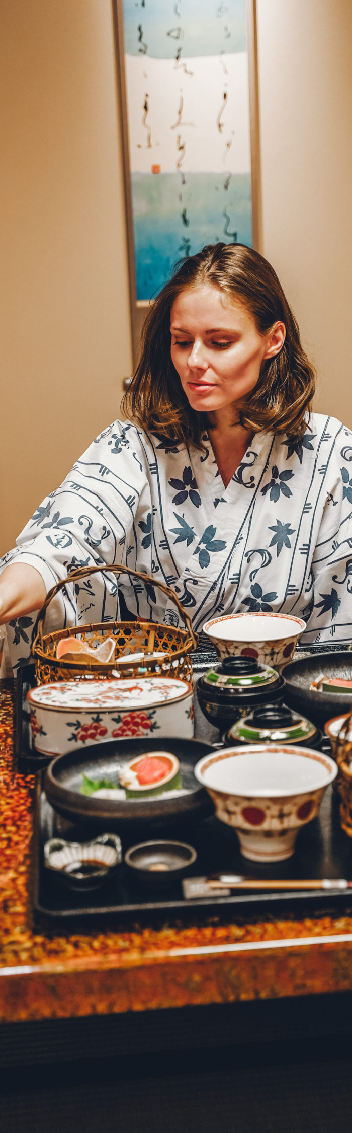 Alyssa Campanella of The A List blog visits Kourakuen ryokan in Hokkaido, Japan