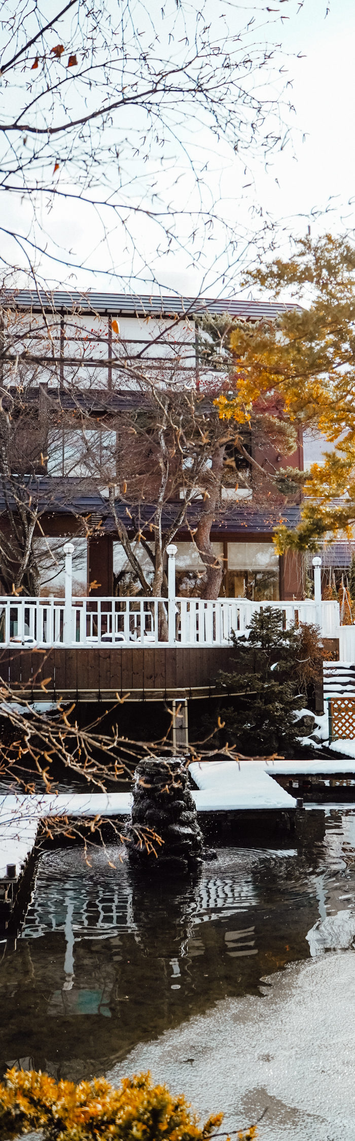 Alyssa Campanella of The A List blog visits Kourakuen ryokan in Hokkaido, Japan