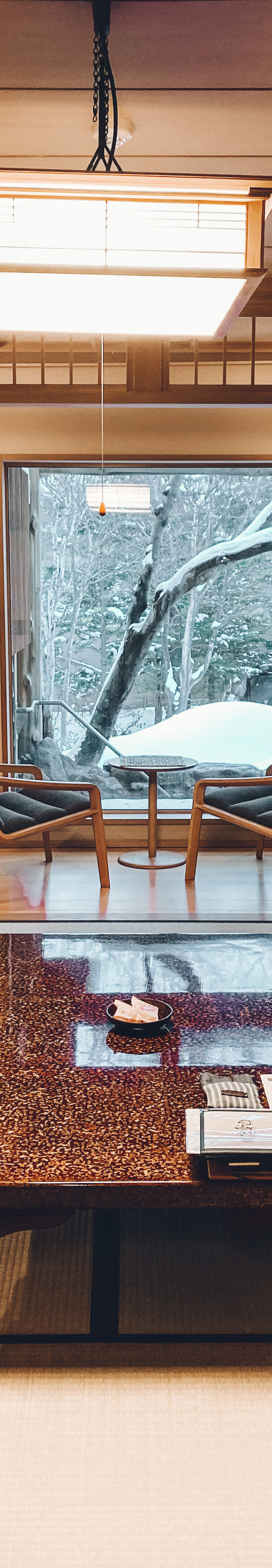 Alyssa Campanella of The A List blog visits Kourakuen ryokan in Hokkaido, Japan