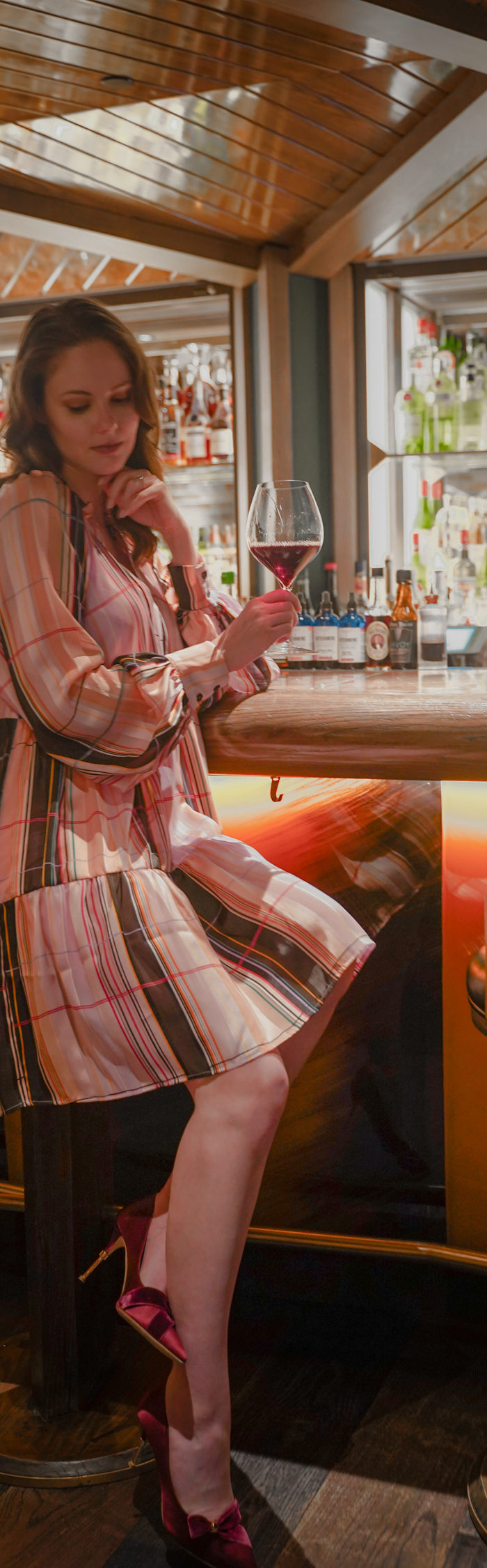 Alyssa Campanella of The A List blog visits PDT bar at Landmark Mandarin Oriental