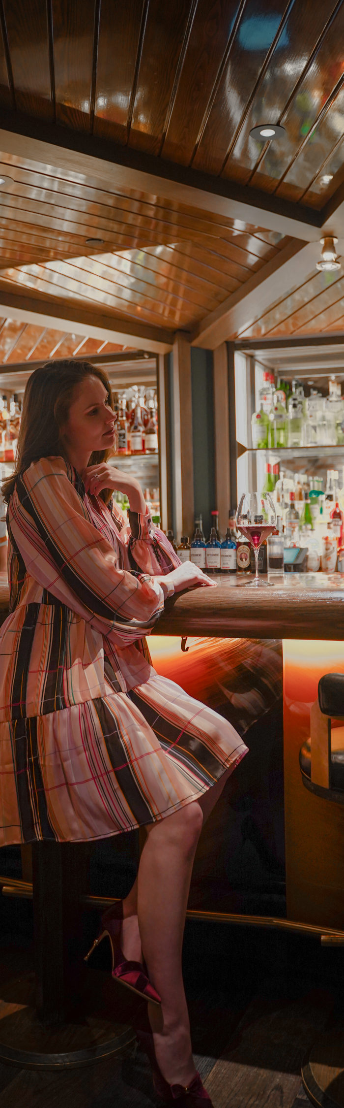 Alyssa Campanella of The A List blog visits PDT bar at Landmark Mandarin Oriental