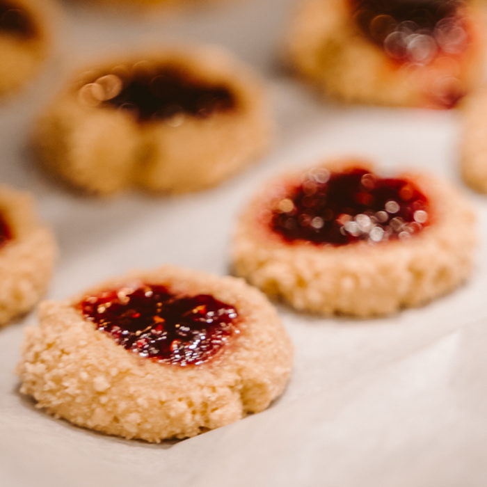 Miss USA 2011 Alyssa Campanella of The A List blog shares her nut free Italian Thumbprint Cookie receipe