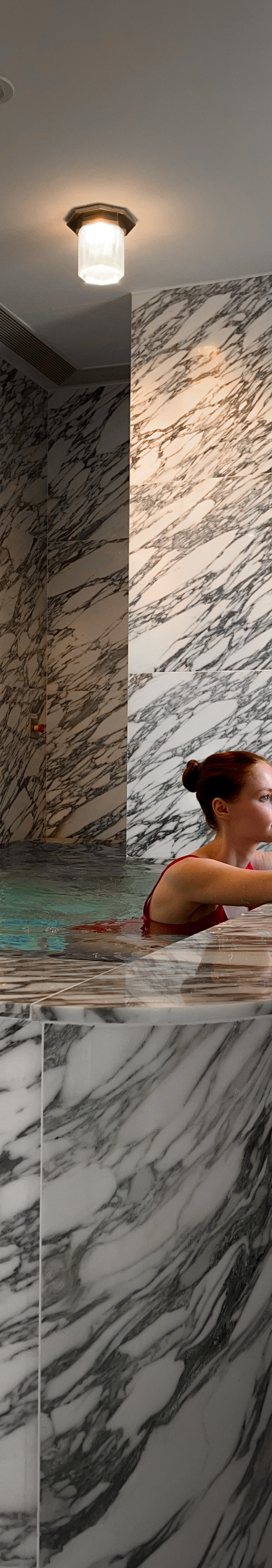 Miss USA 2011 Alyssa Campanella of The A List blog visits Rosewood Hong Kong Asaya Wellness lodge with Restoring Mums slimum treatment