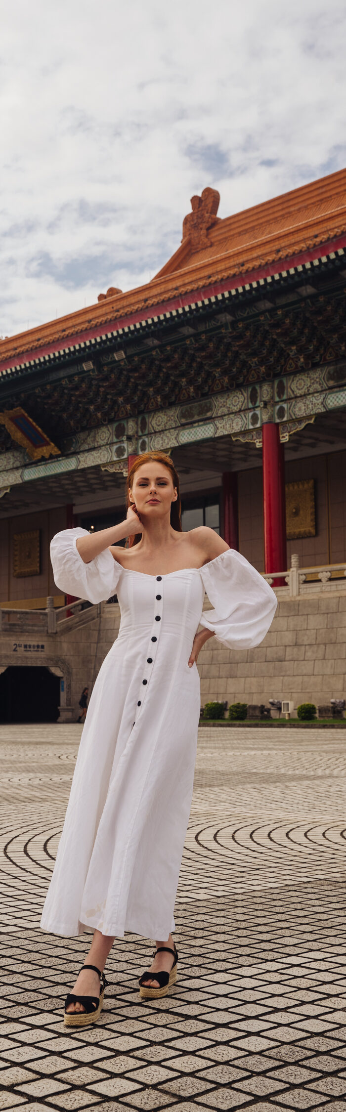 Miss USA 2011 Alyssa Campanella of the A List blog exploring Taipei, Taiwan