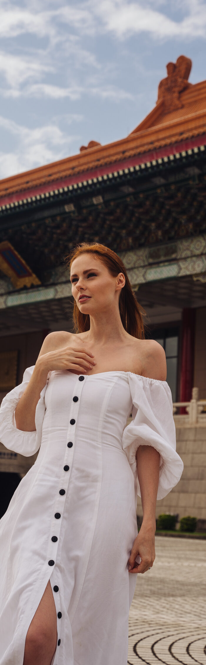Miss USA 2011 Alyssa Campanella of the A List blog exploring Taipei, Taiwan