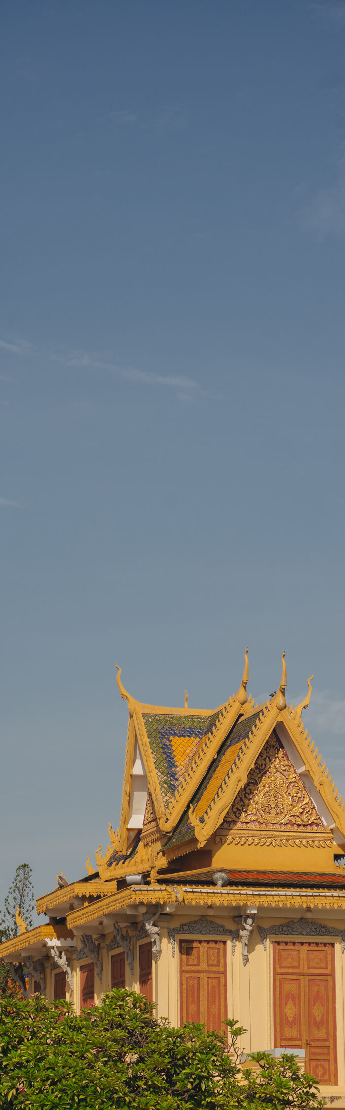 Miss USA 2011 Alyssa Campanella of The A List blog visits Phnom Penh, Cambodia and the Royal Palace