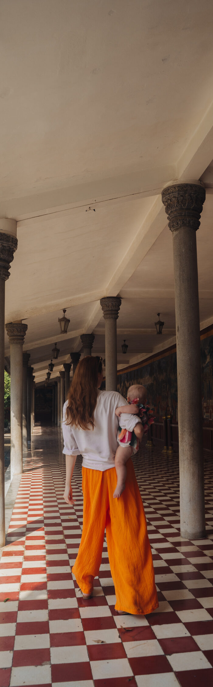 Miss USA 2011 Alyssa Campanella of The A List blog visits Phnom Penh, Cambodia and the Royal Palace