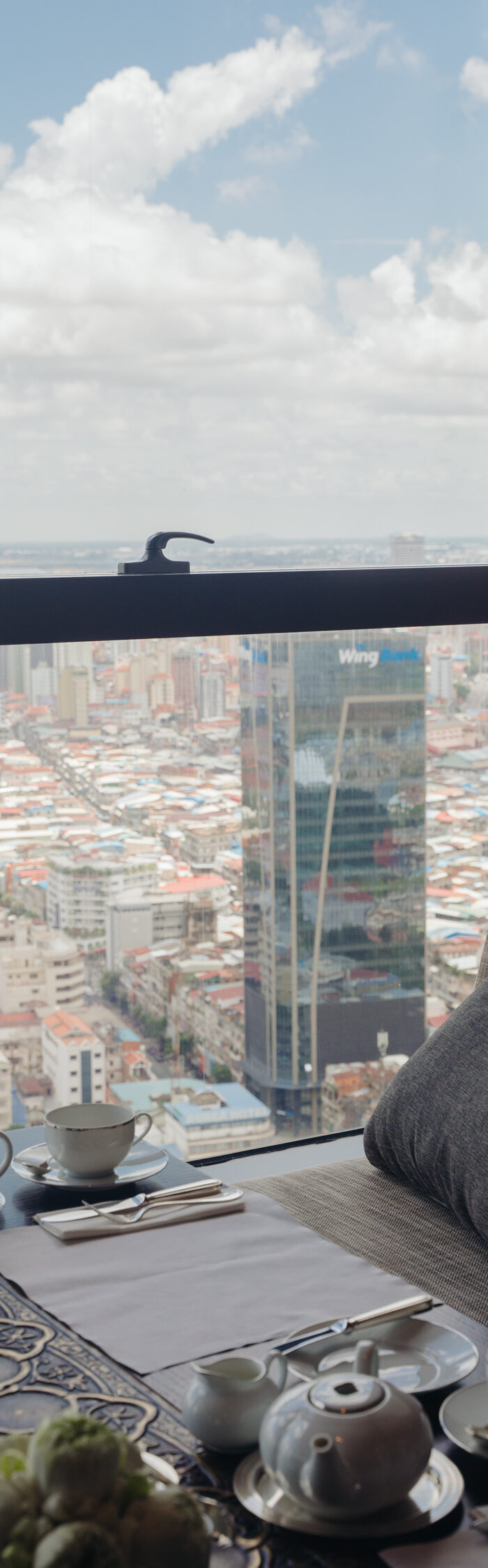 Miss USA 2011 Alyssa Campanella of The A List blog visits Rosewood Phnom Penh, Cambodia